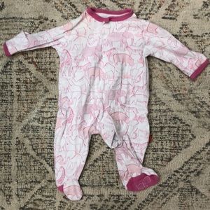 MAGNETIC ME Pink Animal Footie Pajamas!